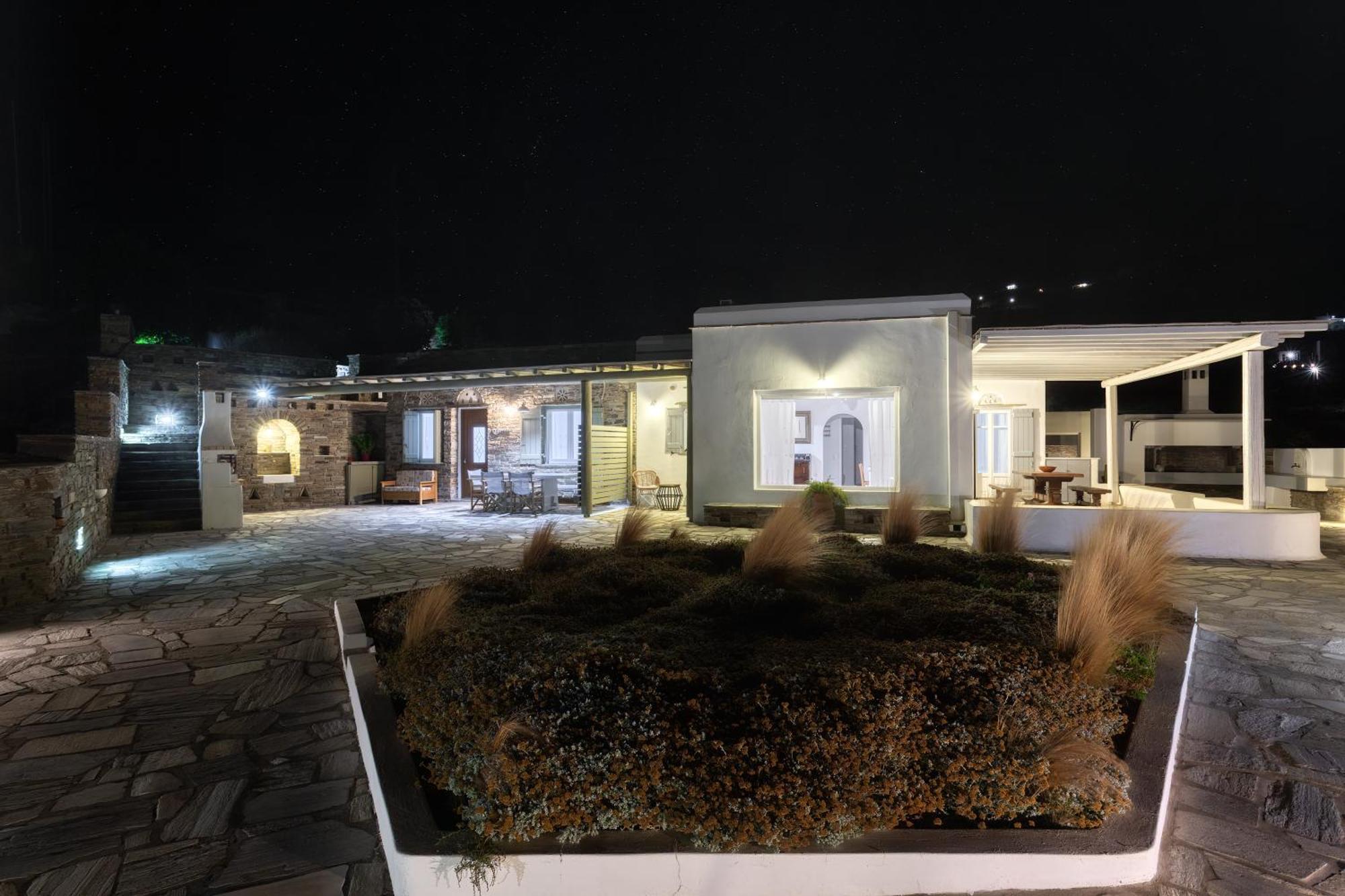 Andrea'S Tinos House Villa Agios Sostis  Bagian luar foto