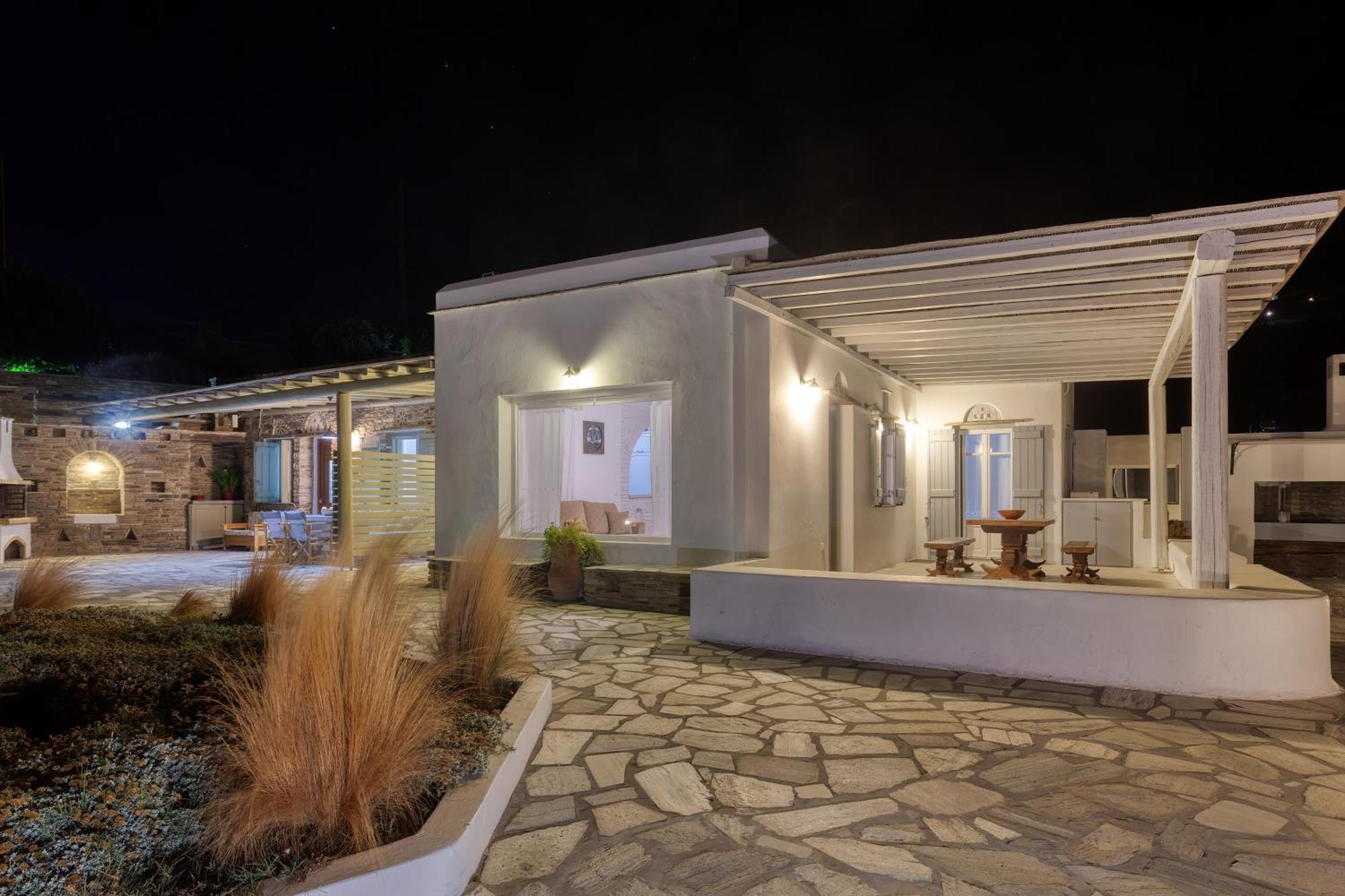 Andrea'S Tinos House Villa Agios Sostis  Bagian luar foto