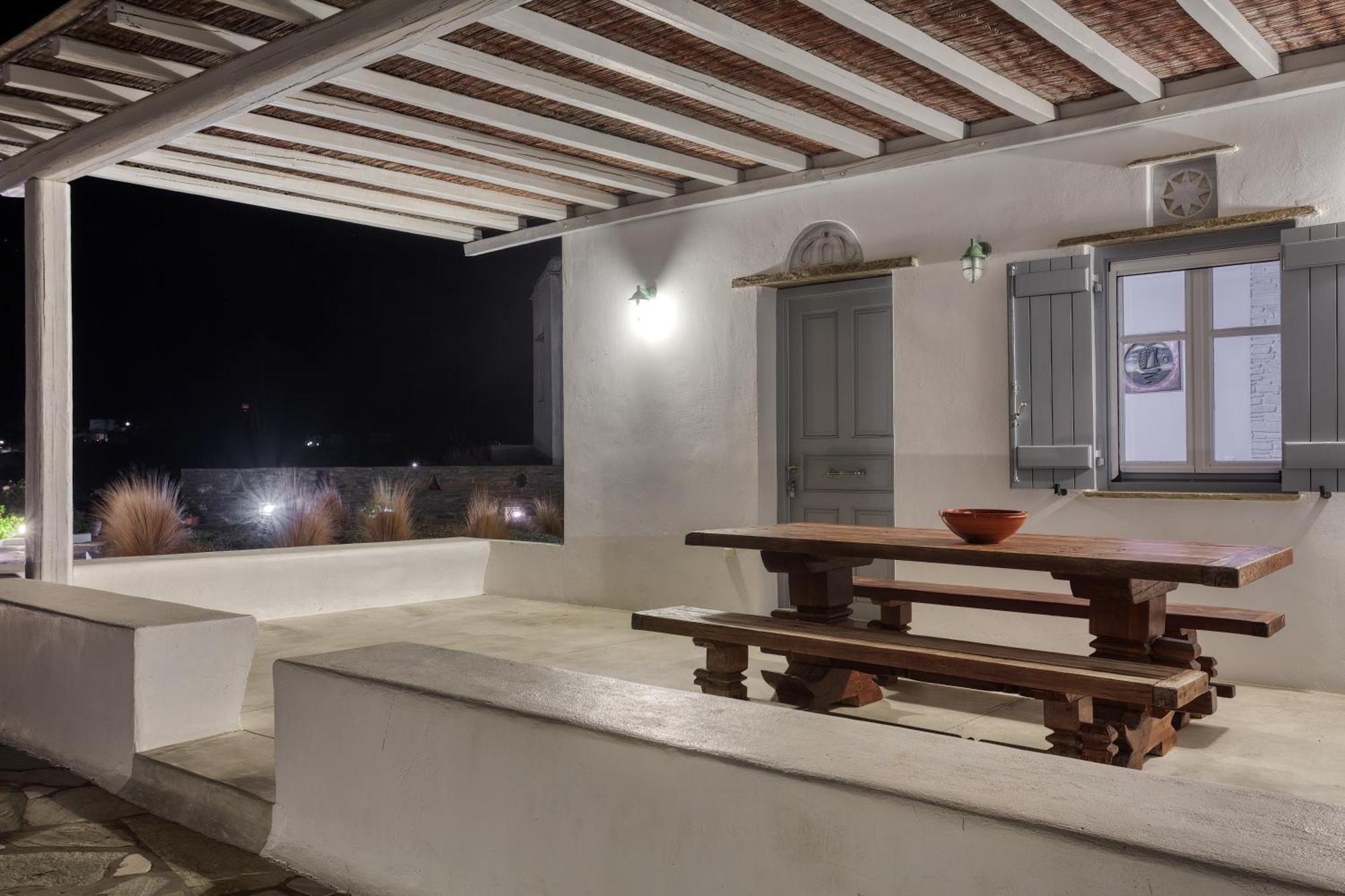 Andrea'S Tinos House Villa Agios Sostis  Bagian luar foto