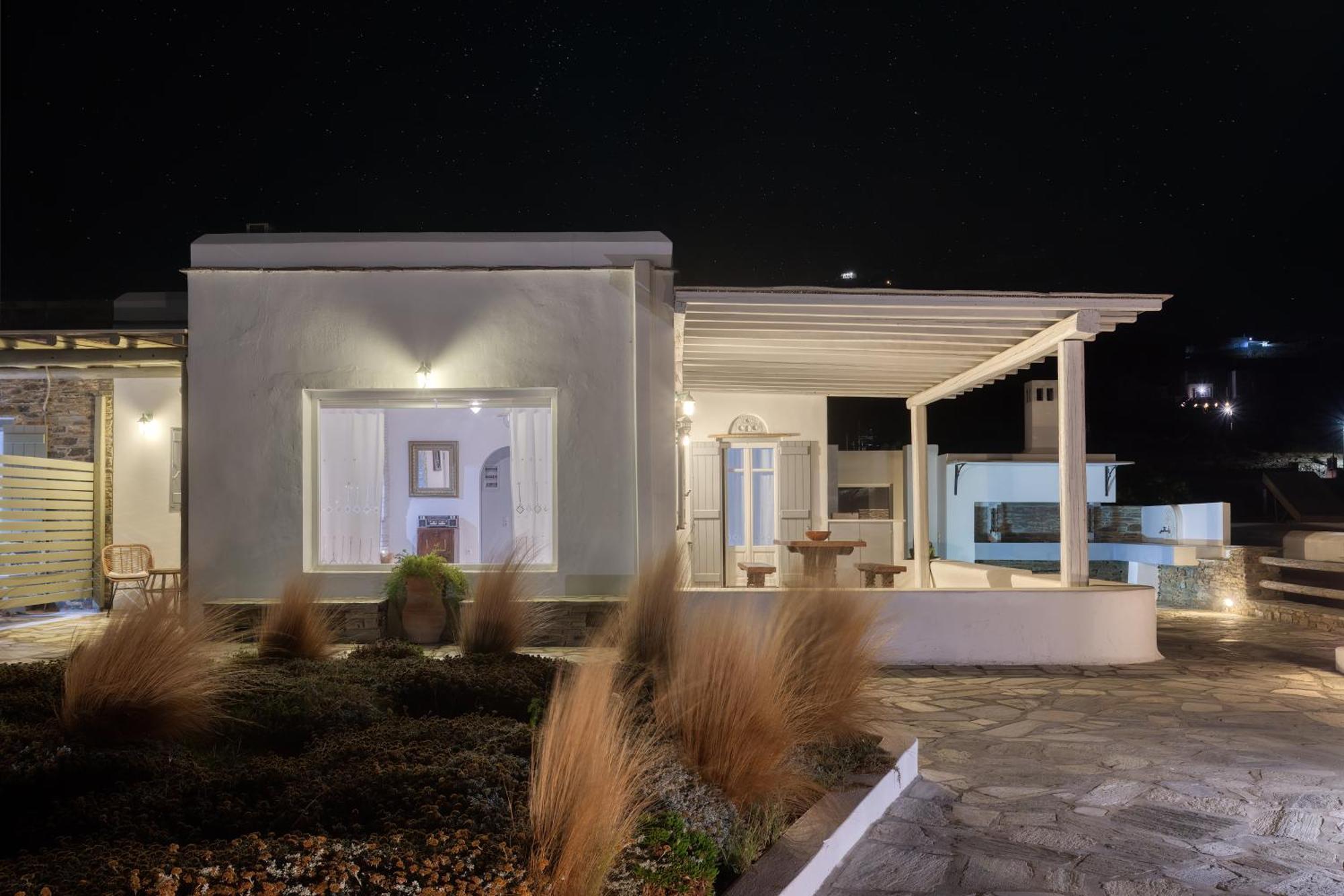 Andrea'S Tinos House Villa Agios Sostis  Bagian luar foto
