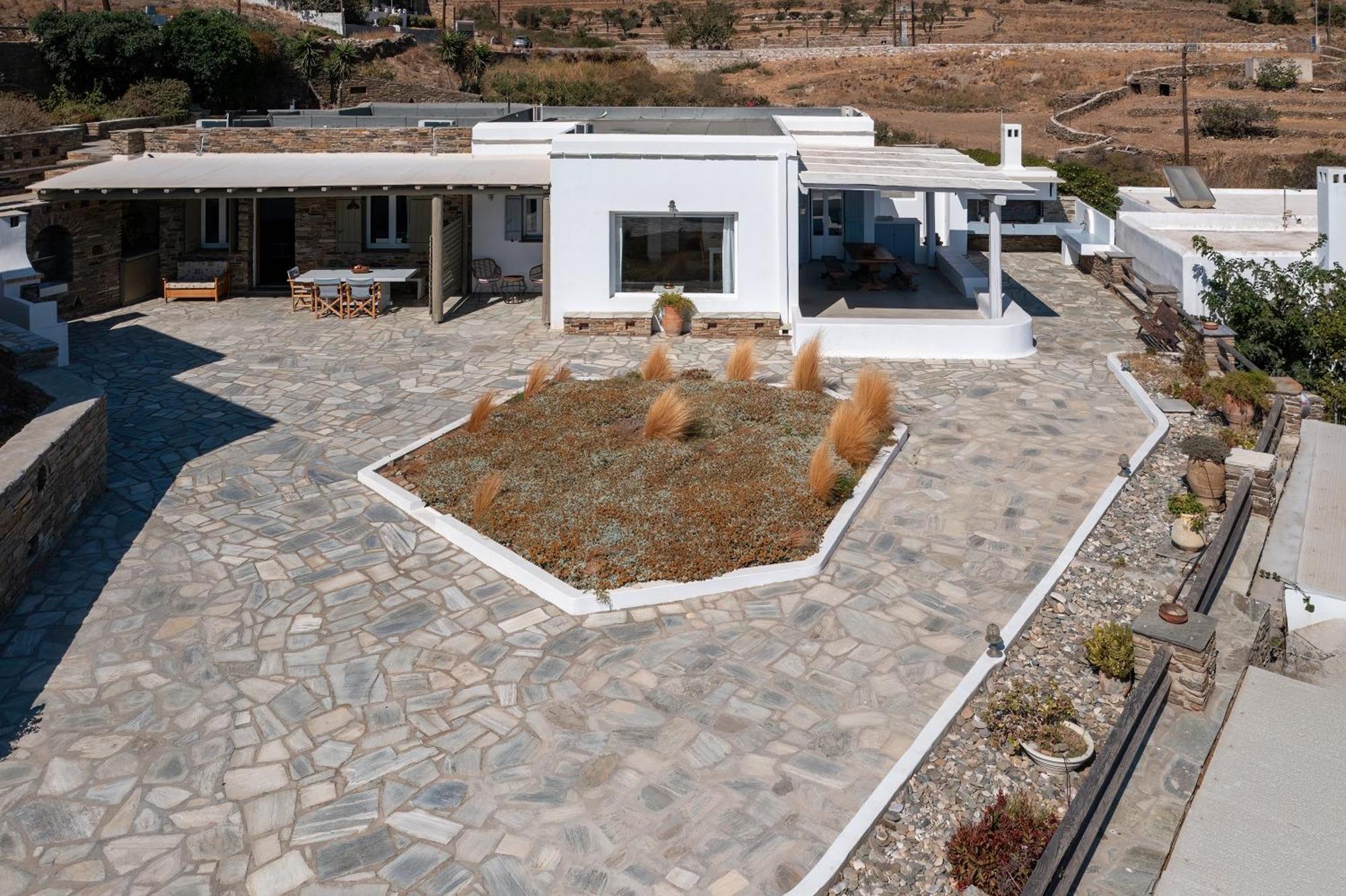 Andrea'S Tinos House Villa Agios Sostis  Bagian luar foto